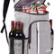 Insulated Waterproof Backpack Cooler Bag - Lightweight and Leakproof Soft Cooler for Work, Lunch, Picnics, Camping, and Hiking (Holds 30 Cans)